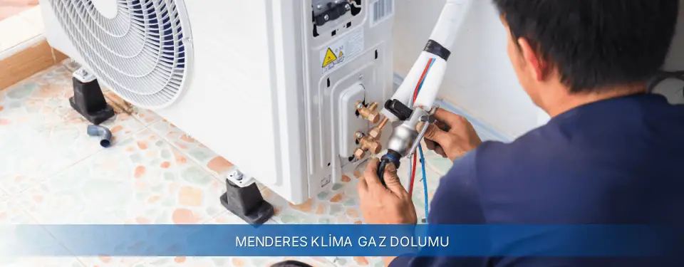 Menderes İlçemi Demirdöküm Klima Gaz Dolumu